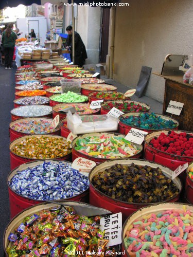 Béziers "Friday Market" in the South of France