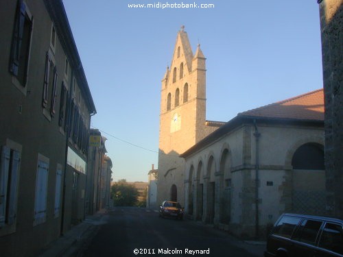 The Church in Salles sur l'Hers