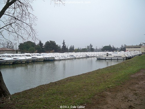 Canal du Midi - just before the start of the Season
