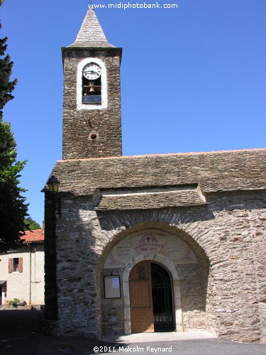 The tiny Village of "Combes", in the mountains of the "Haut Languedoc Regional Park"