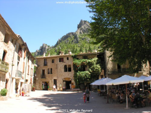 Saint Guilhem-le-Désert in the Cevennes Mountain Range