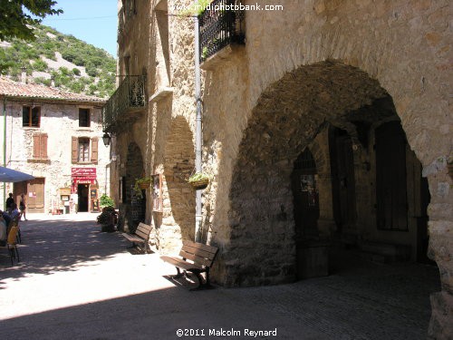 Saint Guilhem-le-Désert in the Cevennes Mountain Range