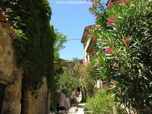 Saint Guilhem-le-Désert in the Cevennes Mountain Range