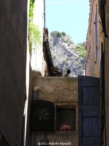 Saint Guilhem-le-Désert in the Cevennes Mountain Range