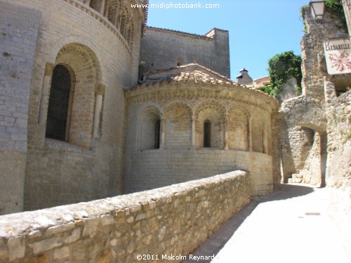 Saint Guilhem-le-Désert in the Cevennes Mountain Range