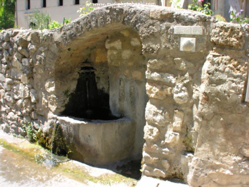 Saint Guilhem-le-Désert in the Cevennes Mountain Range