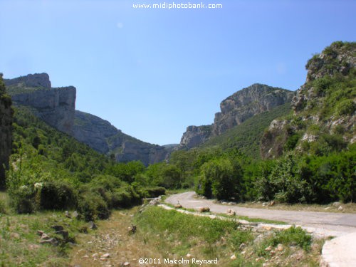 Saint Guilhem-le-Désert in the Cevennes Mountain Range