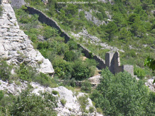 Saint Guilhem-le-Désert in the Cevennes Mountain Range