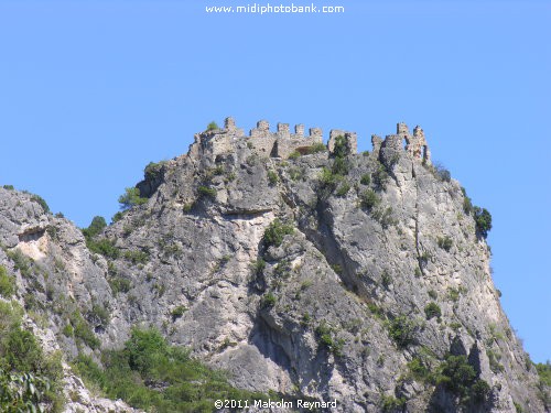 Saint Guilhem-le-Désert in the Cevennes Mountain Range