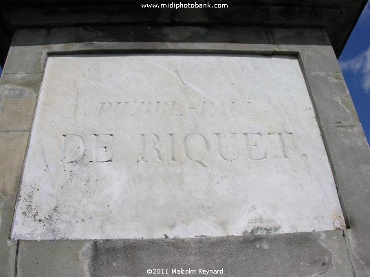 Canal du Midi - The Obelisk to Pierre Paul Riquet