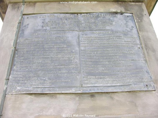 Canal du Midi - The Obelisk to Pierre Paul Riquet