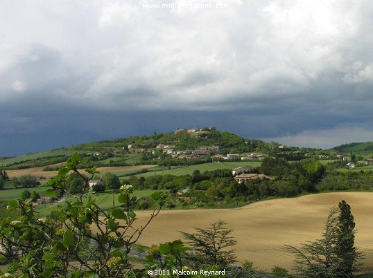 Canal du Midi - "Seuil de Naurouze" - Village of Montferrand