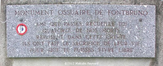 Montagne Noire - Resistance Memorial - "Fontbruno" 