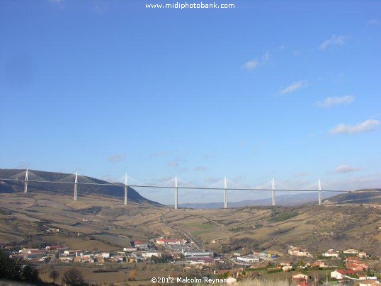 The town of "Millau" & the "Viaduct"