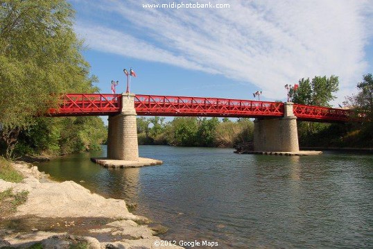 River Orb bridge at Sérignan