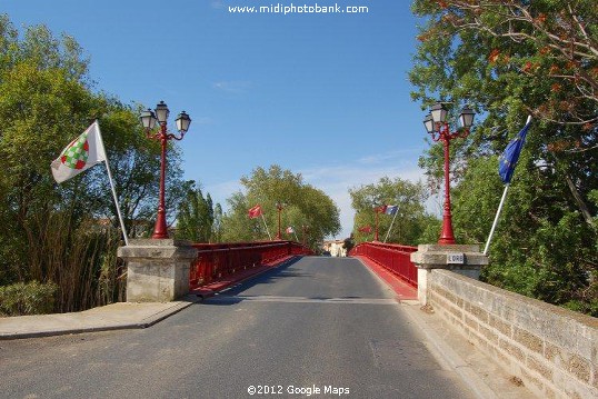 River Orb bridge at Sérignan