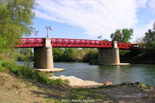 River Orb bridge at Sérignan