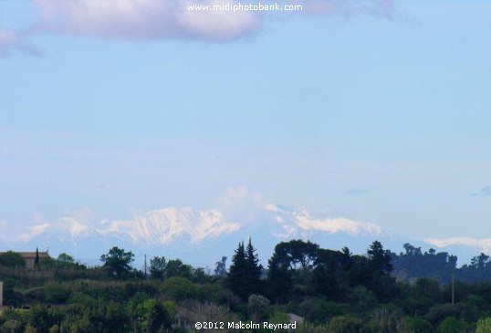 Mount Canigou in the Pyrénées