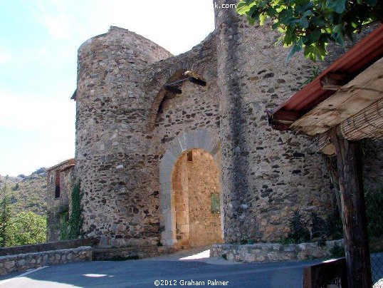 Castelnou – one of the "Plus Beaux Villages de France"  