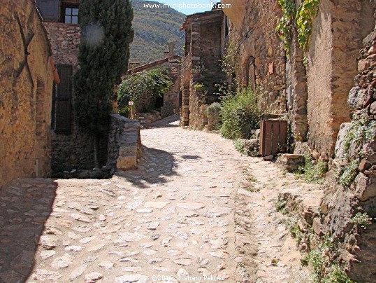 Castelnou – one of the "Plus Beaux Villages de France" 