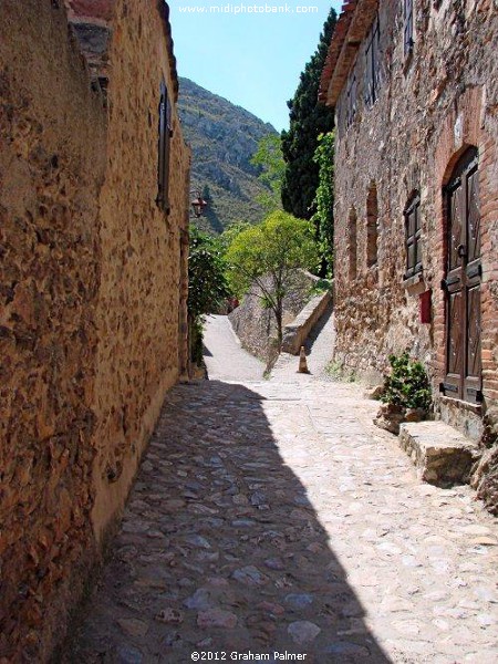 Castelnou – one of the "Plus Beaux Villages de France" 