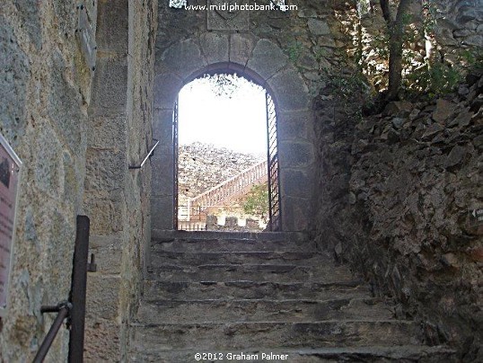 Château Castelnou – one of the "Plus Beaux Villages de France"