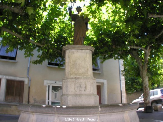 French Fountain in the Village of Moussan