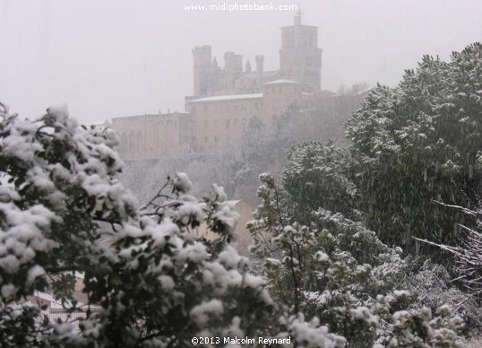 Snow in Béziers !