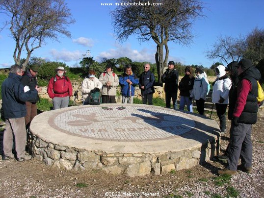 Chemin de Compostela - Pinet à St Thibéry sur Lo Camin Romieu