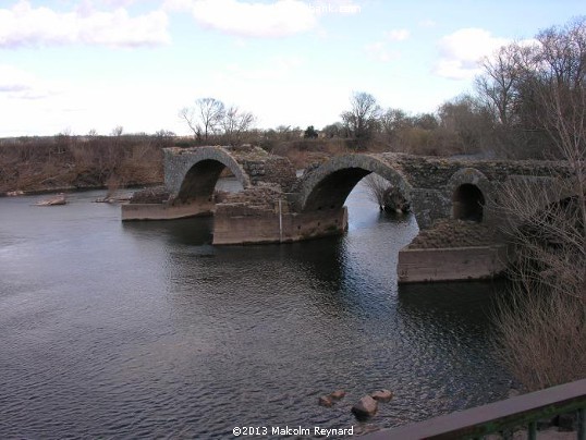 Chemin de Compostela - Pinet à St Thibéry sur Lo Camin Romieu - Via Domitia