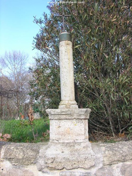 Chemin de Compostela - Pinet à St Thibéry sur Lo Camin Romieu - Via Domitia