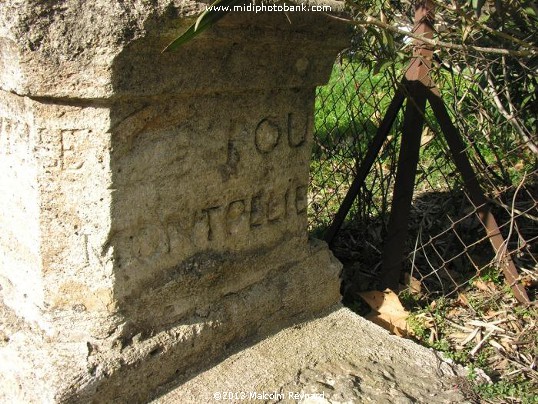 Chemin de Compostela - Pinet à St Thibéry sur Lo Camin Romieu - Via Domitia