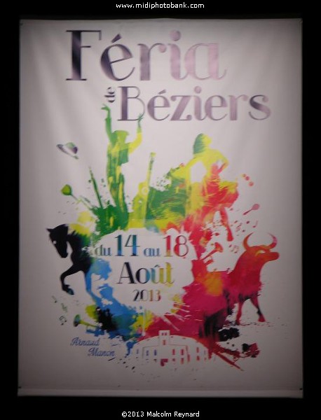 Béziers "Feria" Poster for 2013